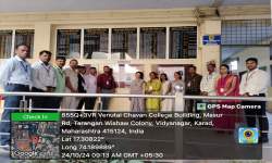 poster presentation on the voting awareness